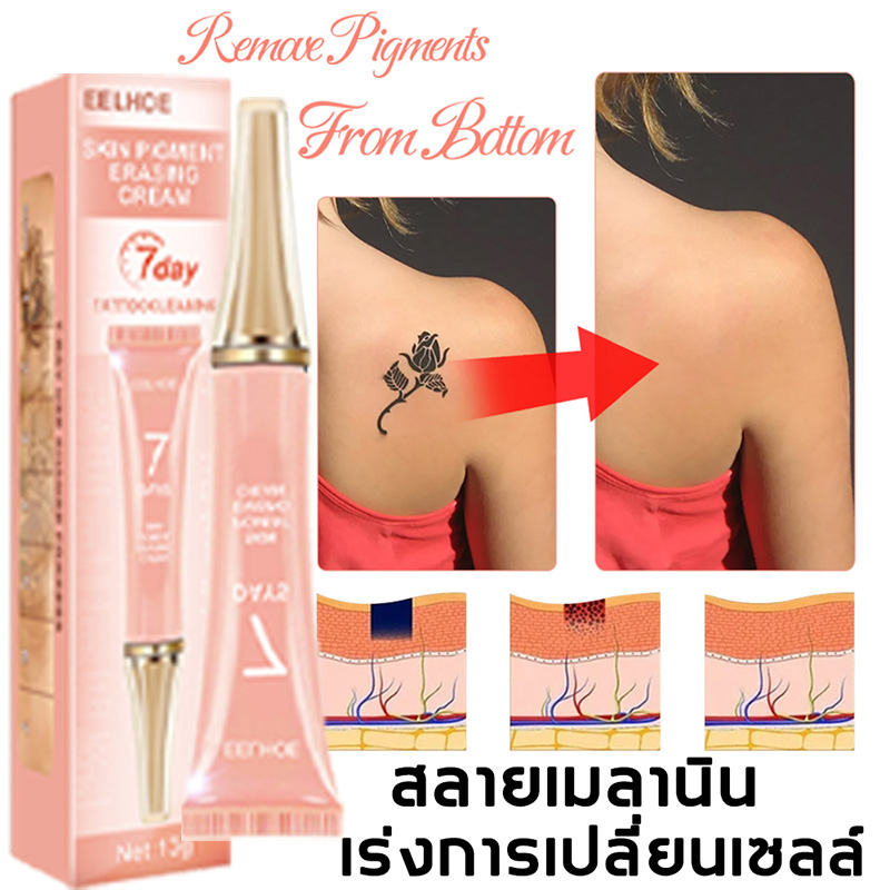 น้ำยาลบรอยสัก ครีมทาลบรอยสัก น้ำลบรอยสักคิ้ว ที่ลบรอยสัก ครีมรอยสัก น้ำลบรอยสัก ไม่ทำร้ายผิว ไม่มีแผลเป็น - รูปที่ 2