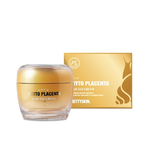 Prettyskin Gold Phyto Placenta Snail EGF Cream 50 ml.