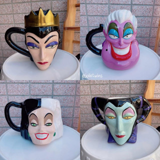 ส่งจากไทย⚡️แก้วน้ำ ตัวร้าย Disney แก้วมัค Mug cup