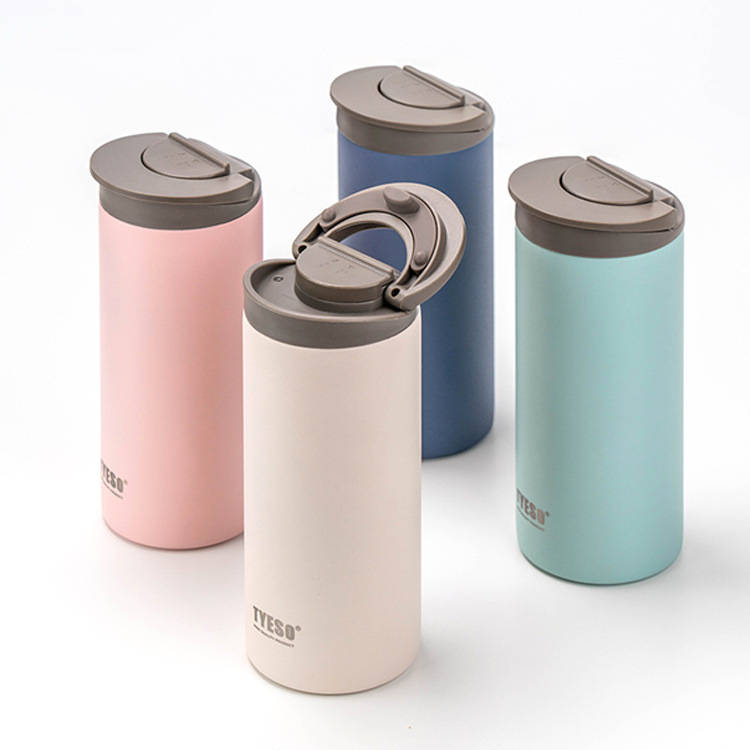 กระบอกน้ำเก็บอุณหภูมิ TYESO แก้วเก็บความเย็น 360/500ml