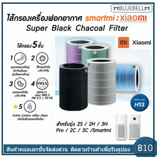 (มี RFID) Mi Air Purifier Filter For Xiaomi Pro 1 / 2 / 2S / 2H / 3H/ 3C / Pro ไส้กรองอากาศ xiaomi รุ่น กรอง ไส้กรอง