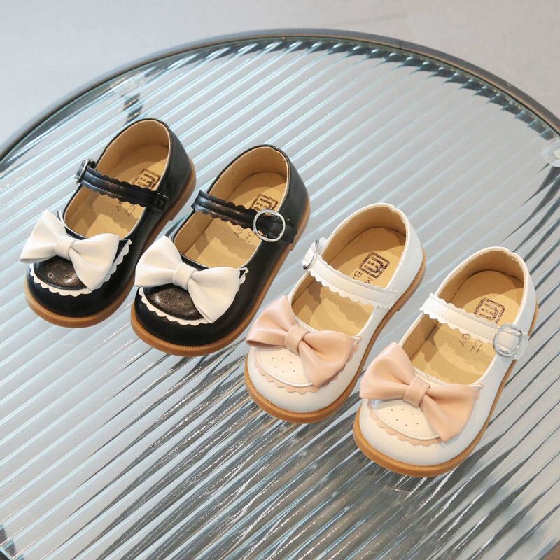 V2216 รองเท้าคัชชูเด็ก รองเท้าเด็กพรัอมส่ง