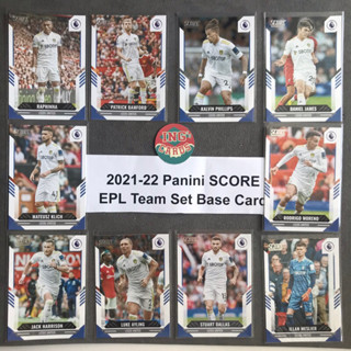 Leeds United การ์ดสะสมฟุตบอล 2021 -22 Panini Premier League Score Team Set Base Card