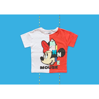 ✅ [3-4Y]Disney Minnie Mouse T-Shirt เสื้อยืดแขนสั้น มินนี่ เม้าส์
