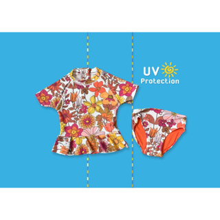 ✅ [9-12M] Next 2 Pc Swim Set UV Protection ชุดว่ายน้ำ ป้องกันแสงแดด