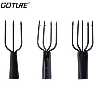 Goture ฉมวกแทงปลา จับปลา สแตนเลส ฟัน 3ซี่/4ซี่/5ซี่ จัดส่งจากไทย