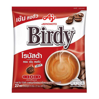 Birdy เบอร์ดี้ 3อิน1 โรบัสต้า  27 ซอง แดง