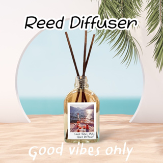 PerPim ก้านไม้หอมปรับอากาศ 100 ml (Reed Diffuser) กลิ่นหอมหรู เกรดพรีเมียม ฟรีก้านไม้ + ส่งฟรี !