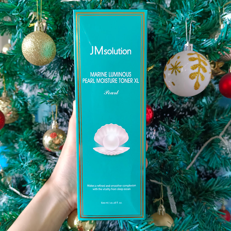 พร้อมส่ง/แท้จากเกาหลี 💯 JM Solution Marine Luminous Pearl Deep Moisture Toner 600 ml. โทนเนอร์ช่วยเต