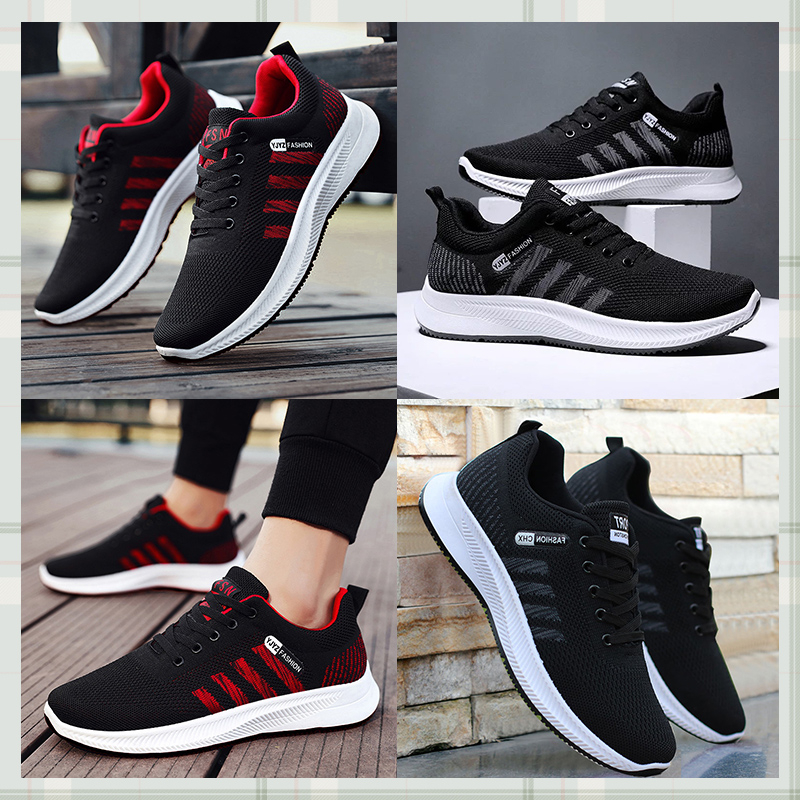Fshoes Best Seller 💸 รองเท้ากีฬา รองเท้าผ้าใบแบบผูกเชือก มาใหม่ 2 สีแนวสปอร์ตดุดันน่าค้นหา ออกแบบมาสำหรับทั้งชายและหญิง