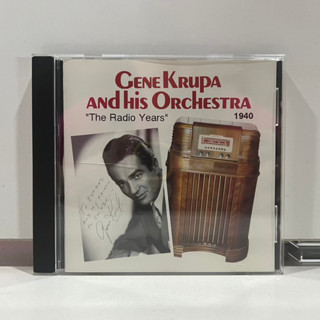 1 CD MUSIC ซีดีเพลงสากล GENE KRUPA &amp; HIS ORCHESTRA "THE RADIO YEARS (D17B126)