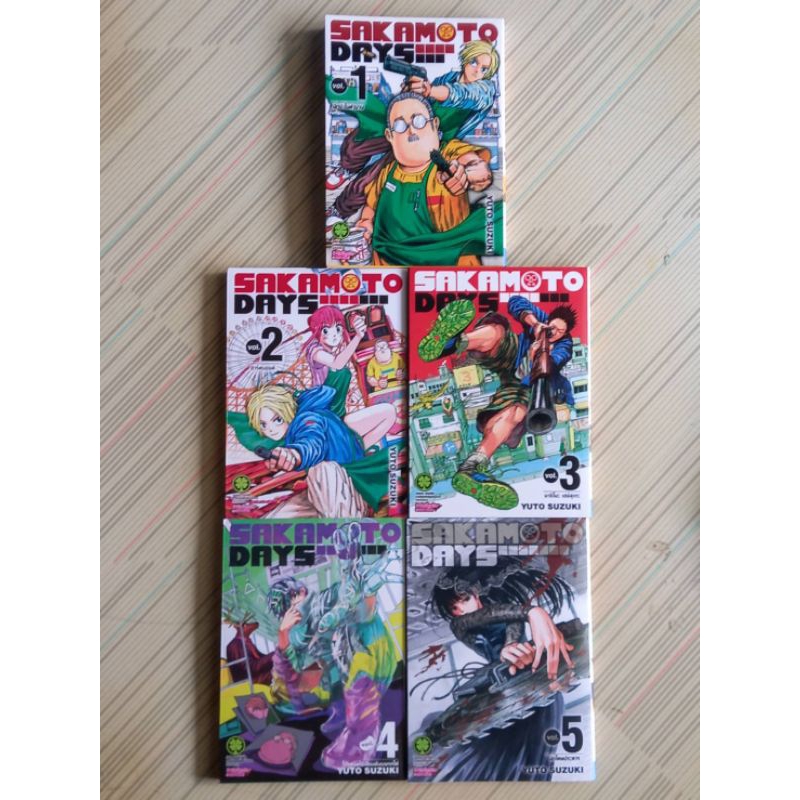 Sakamoto Days เล่ม 1-5 มือ 2