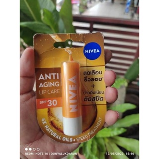 ✨ NIVEA Anti Aging Lip Care SPF 30ขนาด 4.8g แท้จากShop