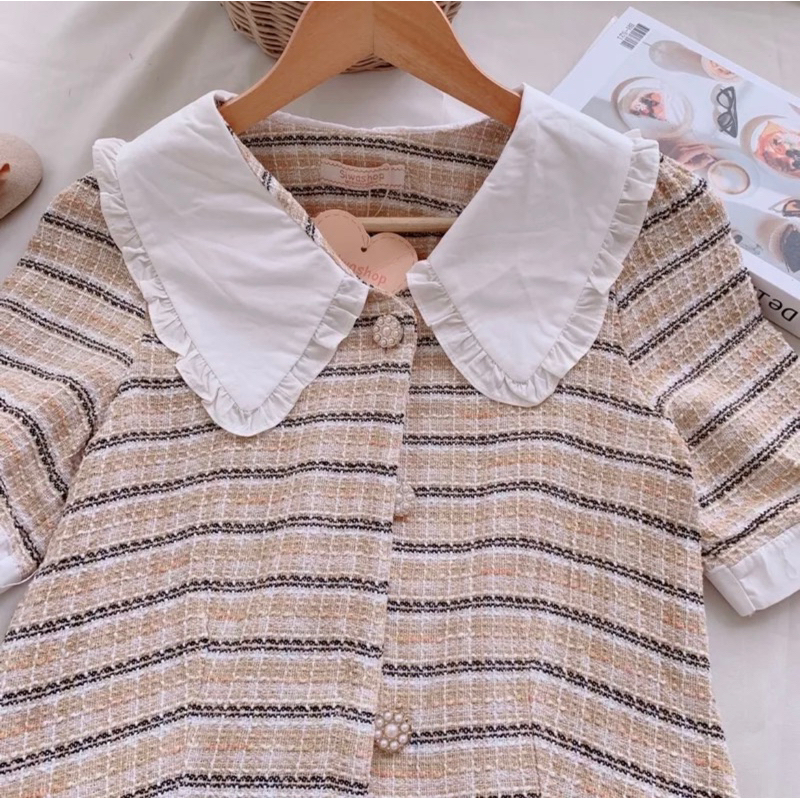 เสื้อทวิต คอน่ารัก ป้ายsiwashop #siwashop #เสื้อทวิต #เสื้อแฟชั่น