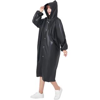 เสื้อกันฝนแฟชั่น EVA สไตล์เกาหลี Rain coats กันน้ำ แบบหนา คุณภาพดี