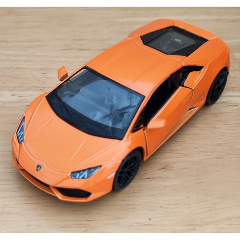 โมเดลรถเหล็ก L. HURACAN LP 610-4 scale 1:36 ไม่มีกล่อง รถสปอร์ต