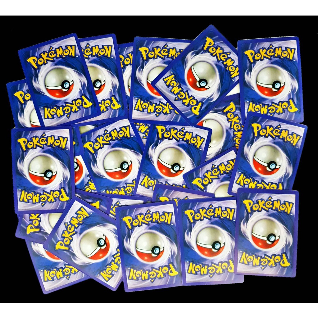 การ์ดโปเกมอน สุ่มใบละ "1 บาท" 1 แถม 1 ของแท้ 100% (โปเกมอนการ์ด / Pokemon TCG) [Pokemon] Random Pokemon Card (1 THB)