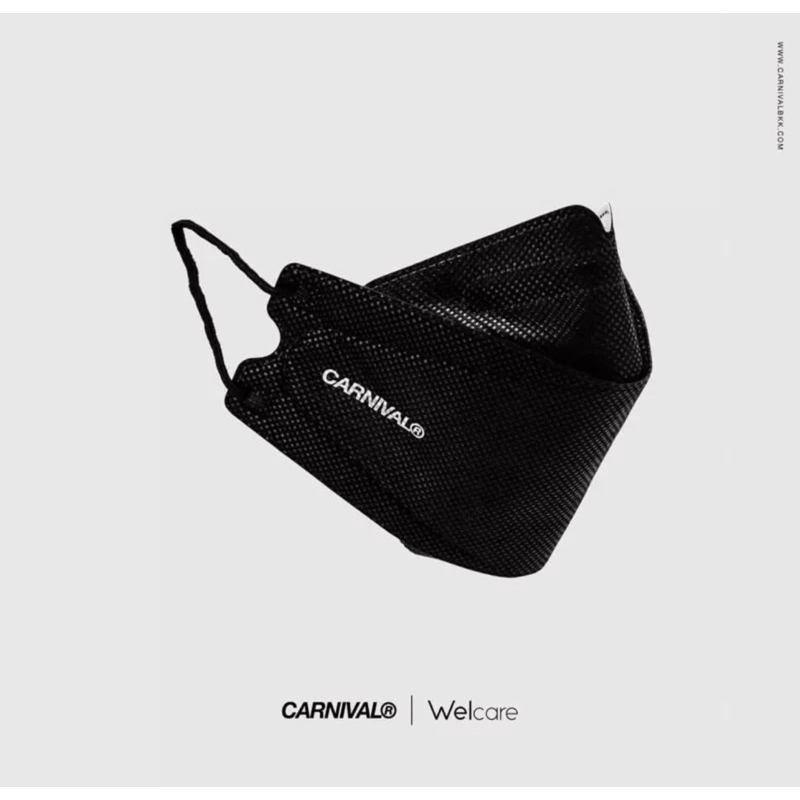 [พร้อมส่งแท้💯] แมสหน้ากากอนามัยCARNIVAL® X Welcare 3D MASK แบ่งขาย