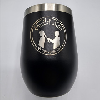 ใหม่!!! แก้วเก็บอุณหภูมิ 12oz ใส่ร้อน/เย็นได้ เลเซอร์ฟรี ใส่…