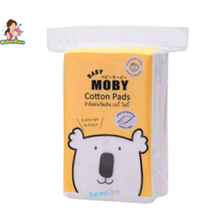 🍀Baby Moby เบบี้ โมบี้ สำลีแผ่นรีดข้าง (1 ห่อ) Cotton Pads