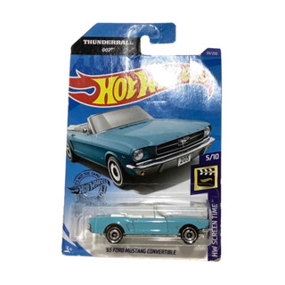 Hotwheels ‘65 Ford Mustang Convertible ( 007 ) งานปีเก่า 2020