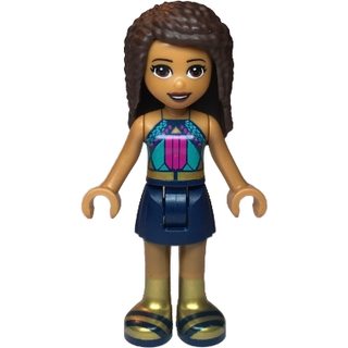 [ Minifigures ] มินิฟิก Lego - Friends Andrea : Friends (frnd346, 41390) ราคา/ชิ้น