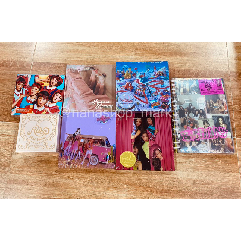 พร้อมส่ง 🌻 อัลบั้ม Red Velvet - Feel my rhythm / Russian roulette / the reve festival Day 1 Day2 / J