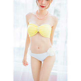 Jelly yellow bikini set