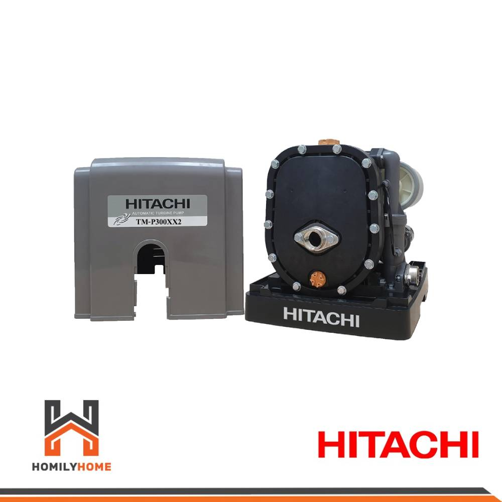 HITACHI ปั๊มน้ำ TM-P300XX2 TM-P450XX2 TM-P600XX2 ปั๊มน้ำอัตโนมัติ ปั๊มน้ำ2ใบพัด แรงดันน้ำคงที่ เสียงเงียบ