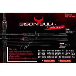 คันตีเหยื่อปลอม BISON BULL 2023