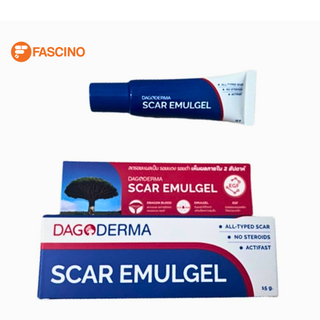 Dagoderma Scar Emulgel 15g. - ครีมลดรอยแผลเป็น รอยแดง รอยดำ