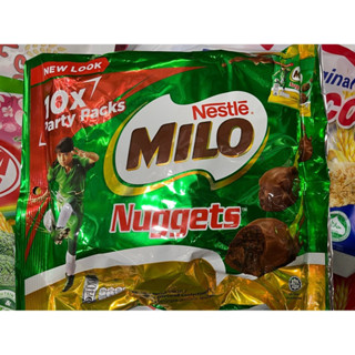 Milo Nuggets ไมโลนักเก็ตส์ 1ห่อใหญ่ (15 กรัม x10 ห่อเล็ก)🍫