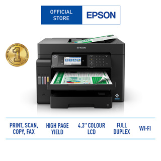 Epson EcoTank L15150 Printer Multifunction Print / Copy / Scan / Fax / Wi-Fi Direct / Ethernet (ปริ้นเตอร์)*พร้อมหมึกแท้