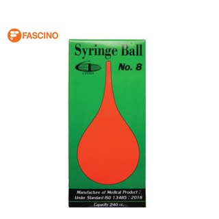 Syringe Ball No.8 ลูกยางแดงเอนกประสงค์