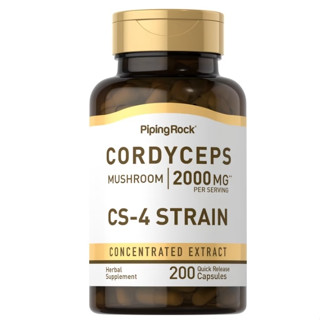 ถังเช่า เข้มข้น 200 เม็ด Cordyceps 2000 mg (per serving) 200 Capsules