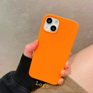 i6-i14promax เคสไอโฟน เคสซิลิโคน มีโลโก้ กันเปื้อน ลบรอยได้ กำมะหยี่ Silicone Cover Case