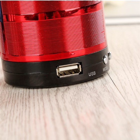 ลำโพงบลูทูธ WS887 ไมค์และลำโพงในตัว สนทนาได้ Mini Bluetooth รองรับ MP3 USB MicroSD