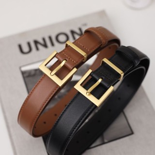 PL-007 ❤️แบรนด์LULU❤️ เกรดพรีเมียม เข็มขัดแฟชั่น อะไหล่ทอง ห…