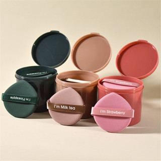 Anastasia พัพฟ์แต่งหน้า 7 ชิ้น/กล่อง รูปหยดน้ำ BB Air Cushion นุ่มไม่บาดผิว