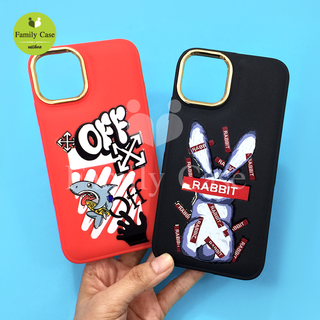 Samsung A04 A12 A13 A23 A23(5G) S23Ultra/OppoA15 A16 Reno7Z(5G)เคสมือถือนิ่ม TPU กันเลนส์กล้องเงาพิมพ์ลายการ์ตูน