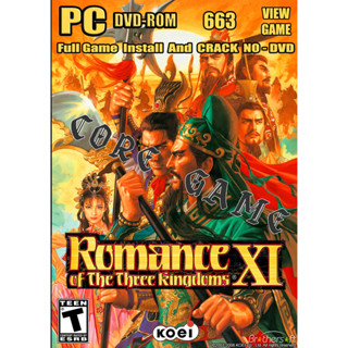 Romance of the three kingdoms IX แผ่นเกมส์  เกมส์คอมพิวเตอร์  PC โน๊ตบุ๊ค