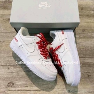 รองเท้า Nike Supreme Air Force 1 Sneakers แท้💯 ใส่ได้ทั้ง ชาย หญิง ส่งฟรี