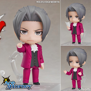 Nendoroid เนนโดรอยด์ Ace Attorney ทนายความเอซ Miles Edgeworth ไมล์ส เอดจ์เวิร์ธ อัยการหนุ่มสุดเท่ ชุดสูทสีแดง Red Suit