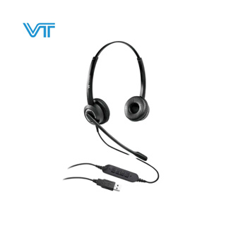 VT 6200 USB Headset DUAL หูฟังพร้อมไมค์แบบหูเดียว/สองหู ตัดเสียงรบกวนรอบข้าง รับประกัน 1 ปี