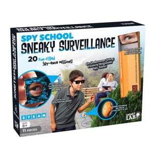 SmartLab Toys Spy School Sneaky Surveillance with 20 Fun-Filled Spy-ence Missions