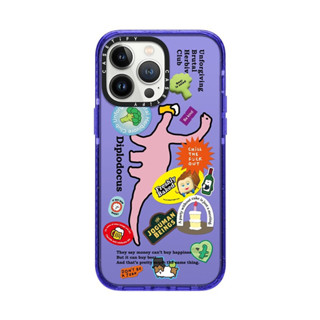 CASETIFY เคส iPhone 14 Pro Max Impact Crush Diplodocus Sticker