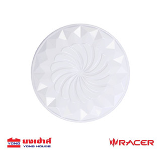 RACER โคมไฟติดเพดาน TRIPLE COLOR LED 3แสง รุ่น COSMIC CM2 24W ไฟติดเพดาน B 8858869070281