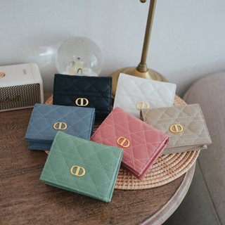 กระเป๋าตังค์หนังแท้ CD Wallet