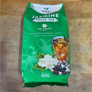 ใบชาเขียวมะลิ 600 กรัม Tenju Jasmine Green Tea