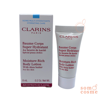 Clarins Moisture-Rich Body Lotion With Shea Butter 8 ml.